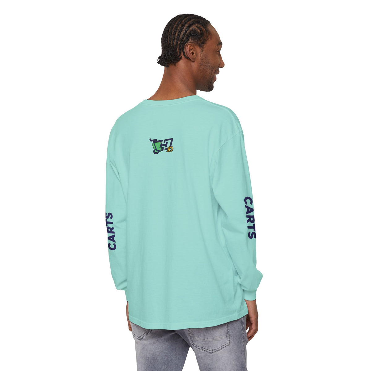HOC 10YR 't!rep' - Unisex Garment-dyed Long Sleeve T-Shirt