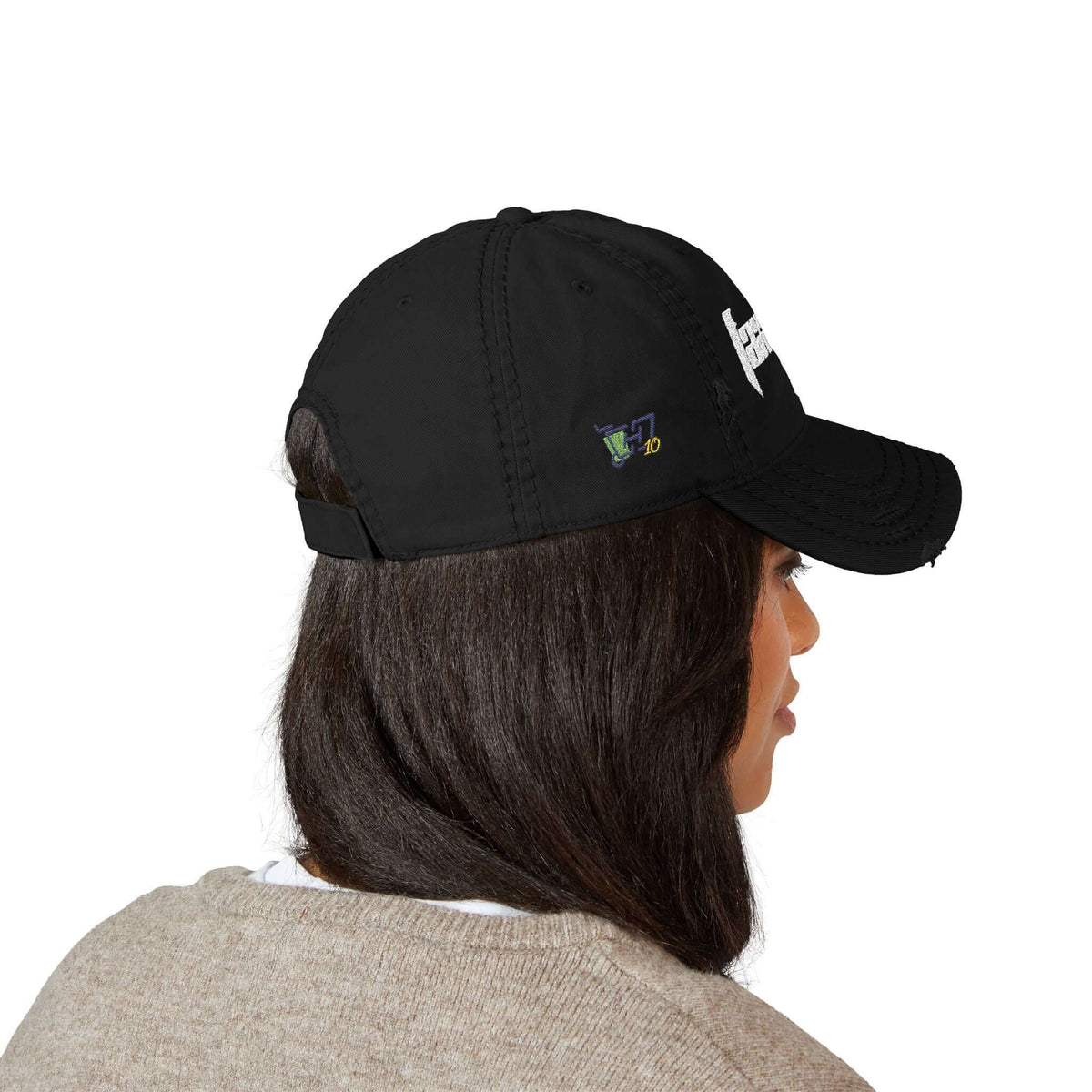 HOC 'FAXJIG' (Flipped) - Distressed Dad Hat (Embroidery)