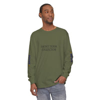 HOC 10YR 'STC' - Unisex Garment-dyed Long Sleeve T-Shirt