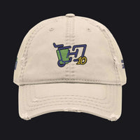 HOC 10YR - Distressed Dad Hat (Embroidery)
