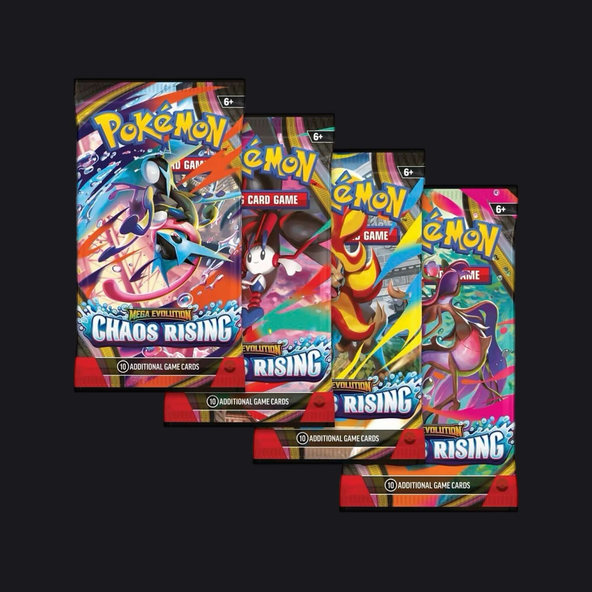 Pokémon Mega Evolution-Chaos Rising Booster Display Box (36 Packs)