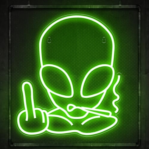 Alien Neon Sign