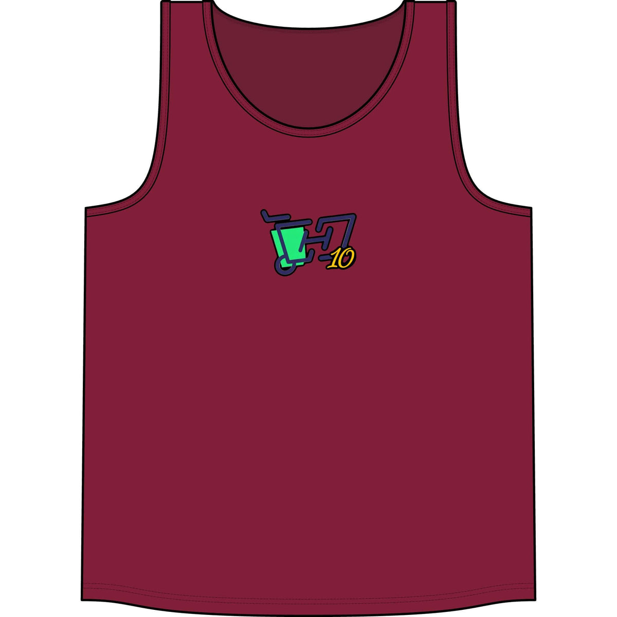 HOC 10YR - Unisex Active Tank