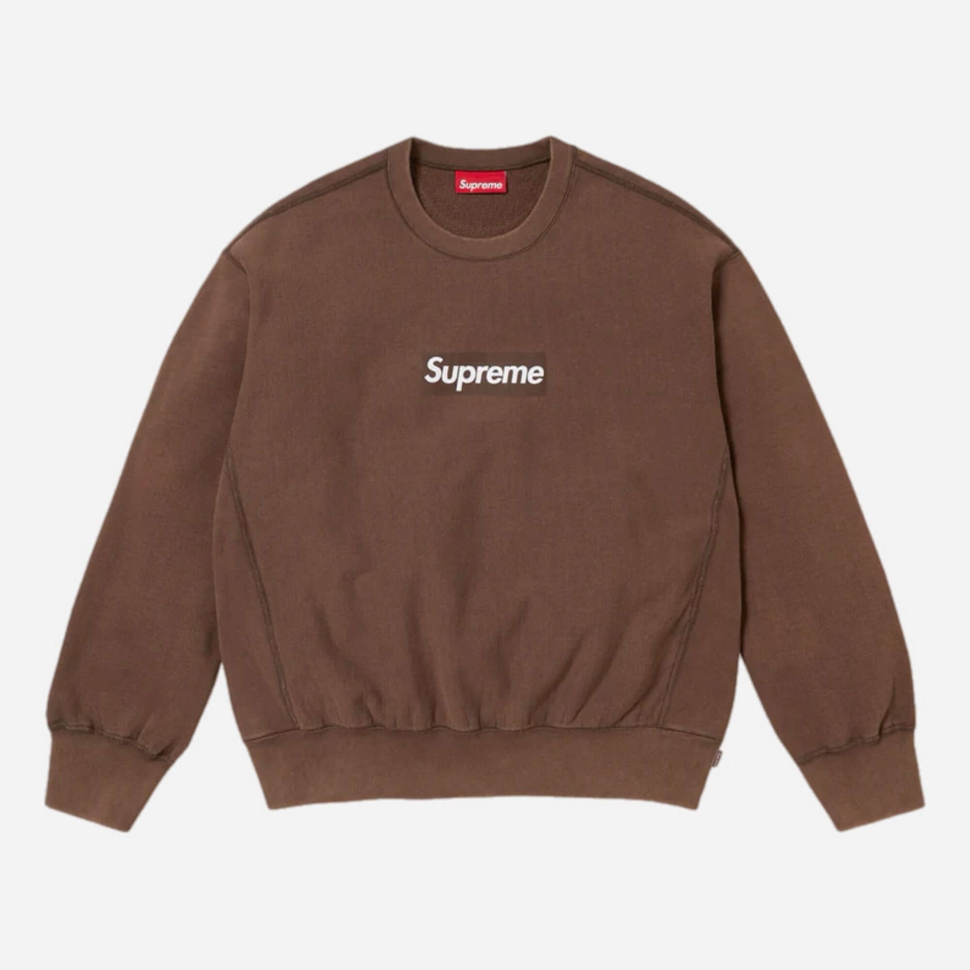 Supreme Washed Box Logo Crewneck
