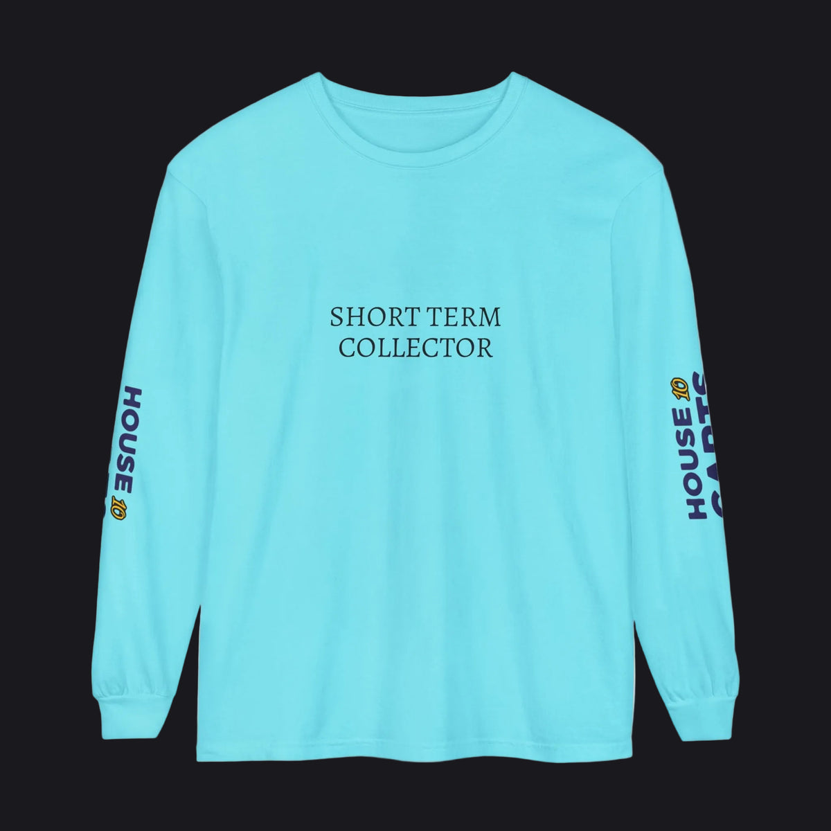 HOC 10YR 'STC' - Unisex Garment-dyed Long Sleeve T-Shirt