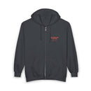 'Fom Underdogs to Top Dogs' Embroidered Zip Hoodie