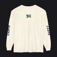 HOC 10YR 'STC' - Unisex Garment-dyed Long Sleeve T-Shirt