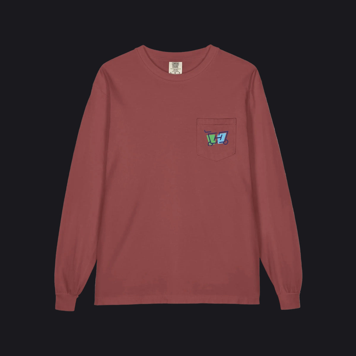 HOC 2.0 'Retro OG' Pocket Long Sleeve Tee