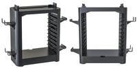 Game Storage Tower Compatible With Nintendo Switch, Nintendo Switch Stand Holder, Game Disk Rack, Controller Organizer, Switch Holder Stand for Gamers (Black)