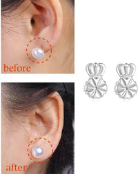 3 pares de pendientes. 