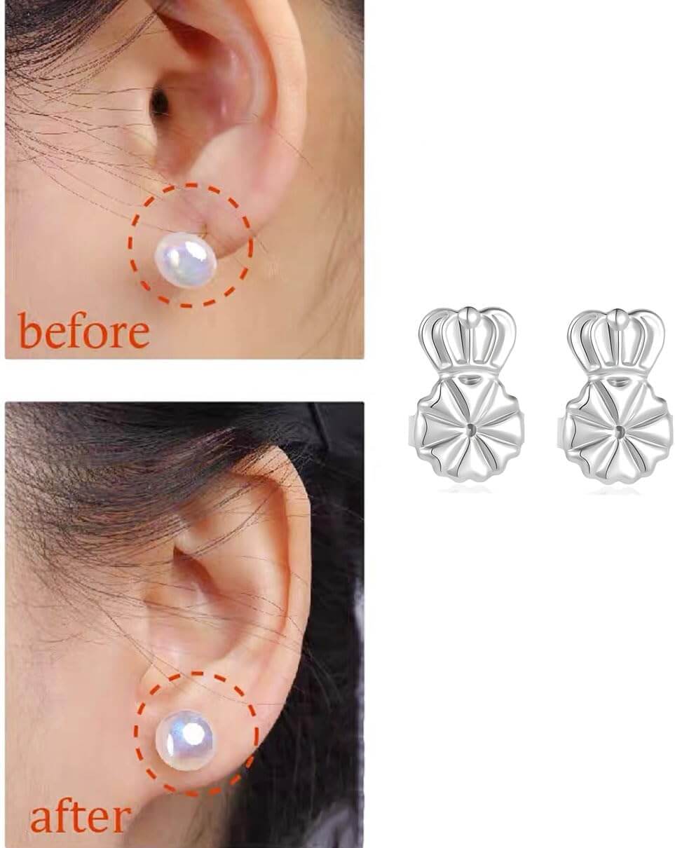 3 Pairs Earring Backs