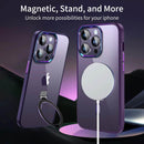 Funda para iPhone 14 Pro Max con soporte magnético [Compatible con MagSafe] 