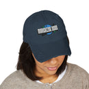 Marching Dogs 'WORLD' Distressed Dad Hat