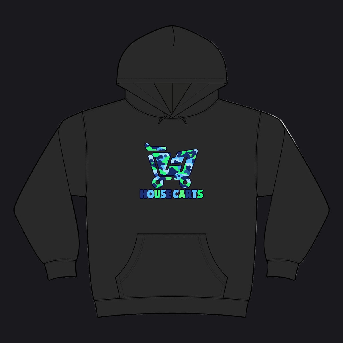 HOC CAMO5 - Stencil Camo Hood