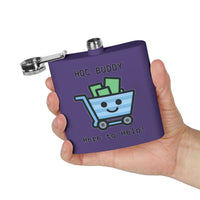 HOC BUDDY - Stainless Steel Flask, 6oz