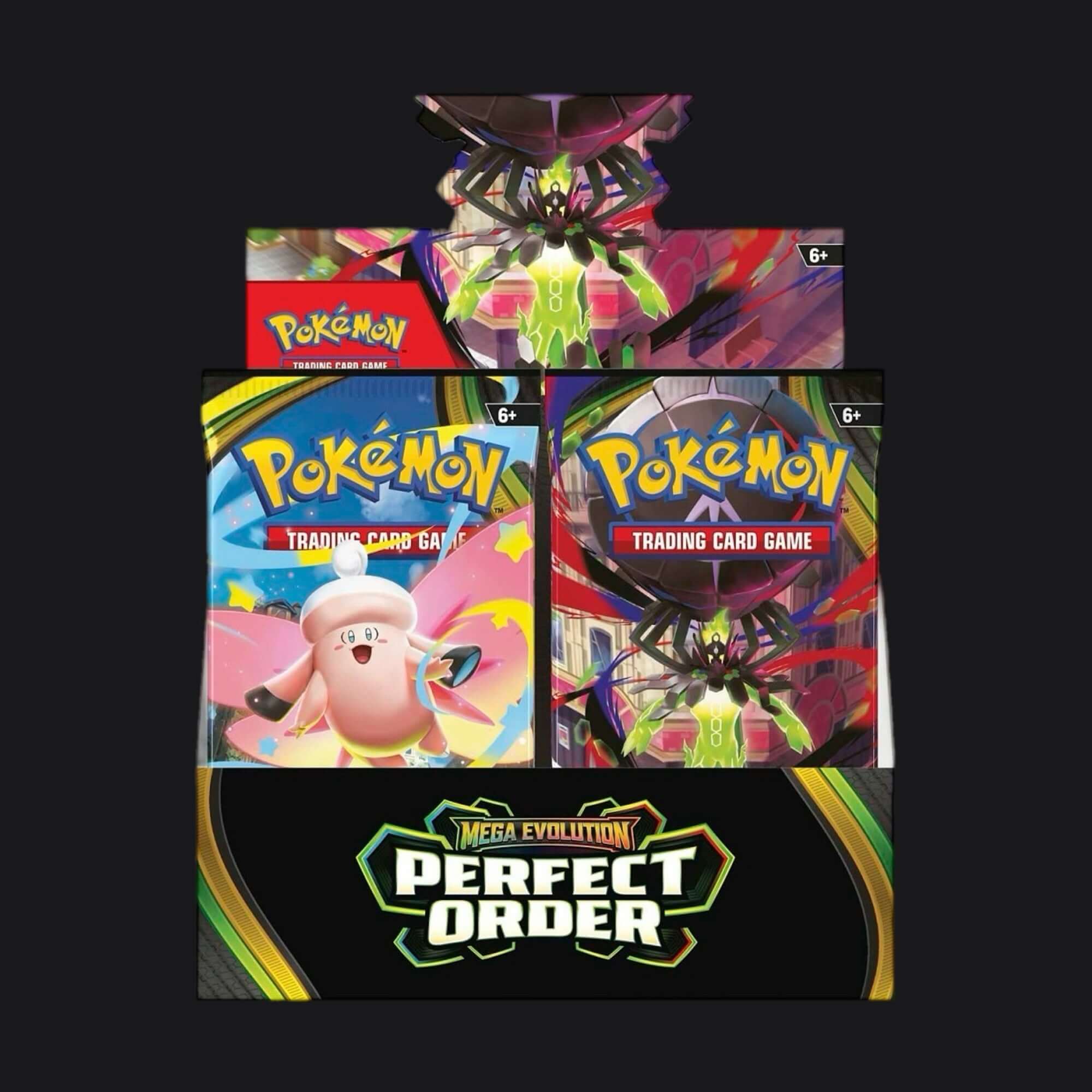 Pokmon Mega Evolution Perfect Order Booster Box | 36 Packs Sealed Pokmon Mega Evolution Perfect Order Booster Box | 36 Packs Sealed