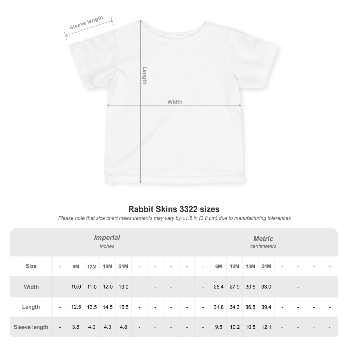 HOC 10YR - Infant Fine Jersey Tee