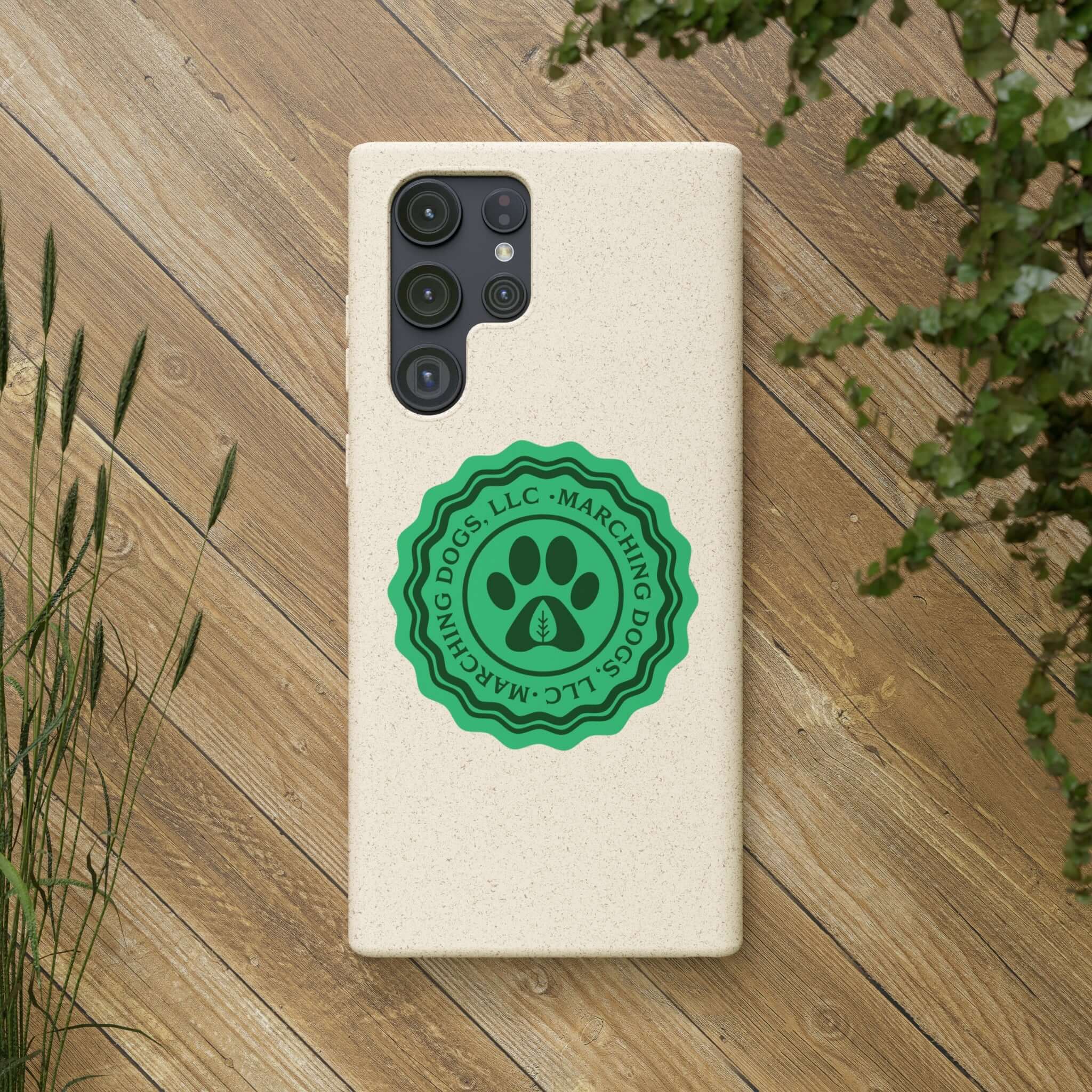 Marching Dogs ECO Biodegradable Phone Case