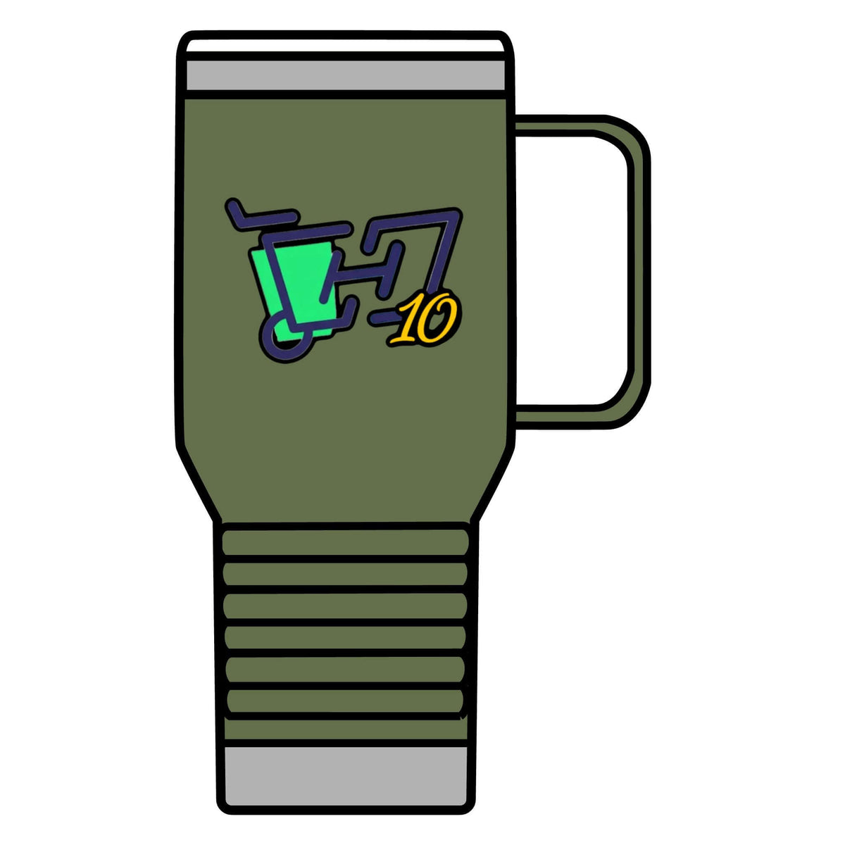 20oz / Olive Green