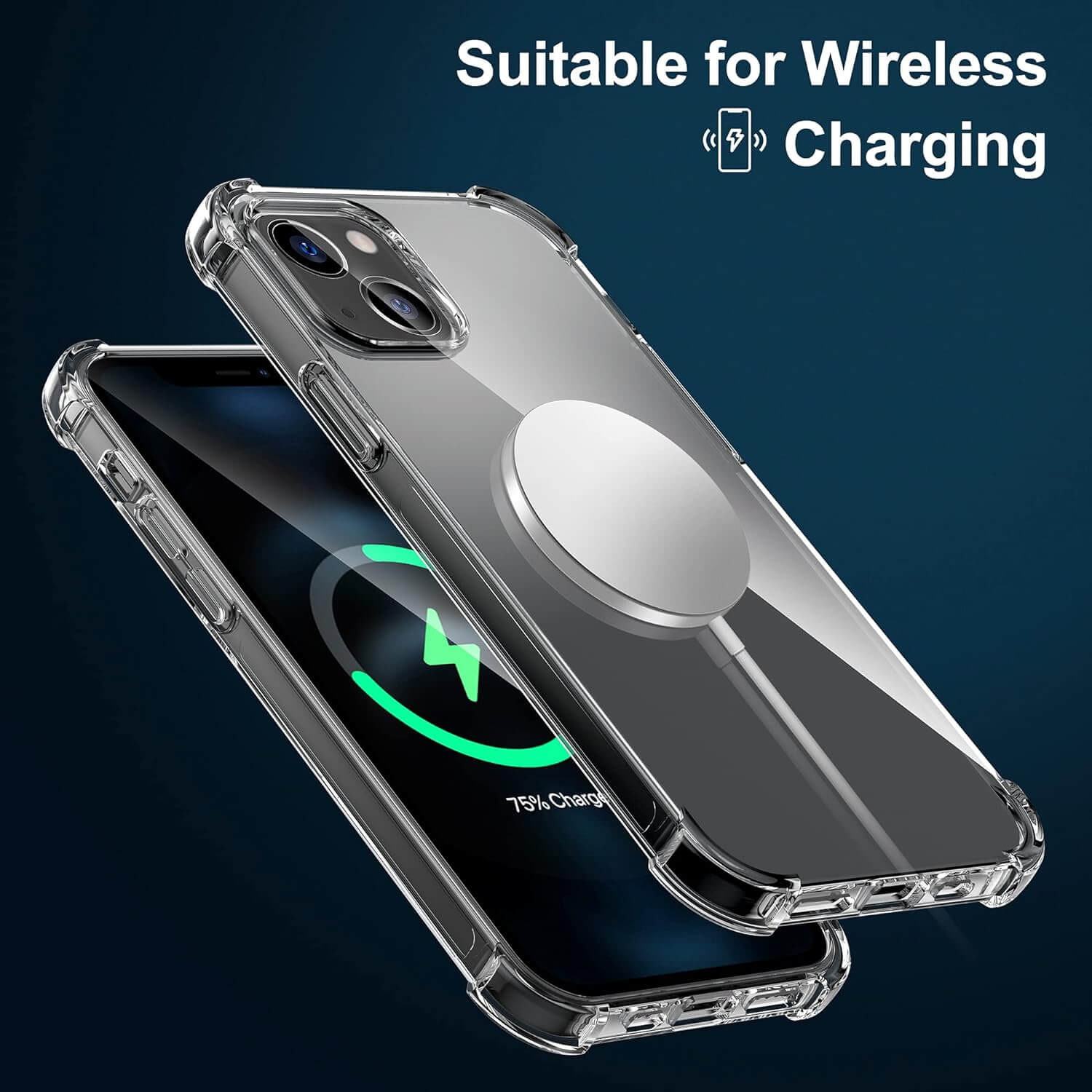 iPhone 13 Clear Case Shockproof