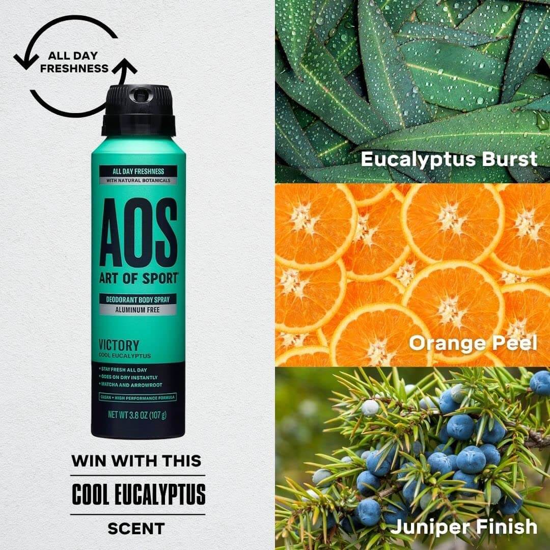 Desodorante en spray corporal para hombre Art of Sport 