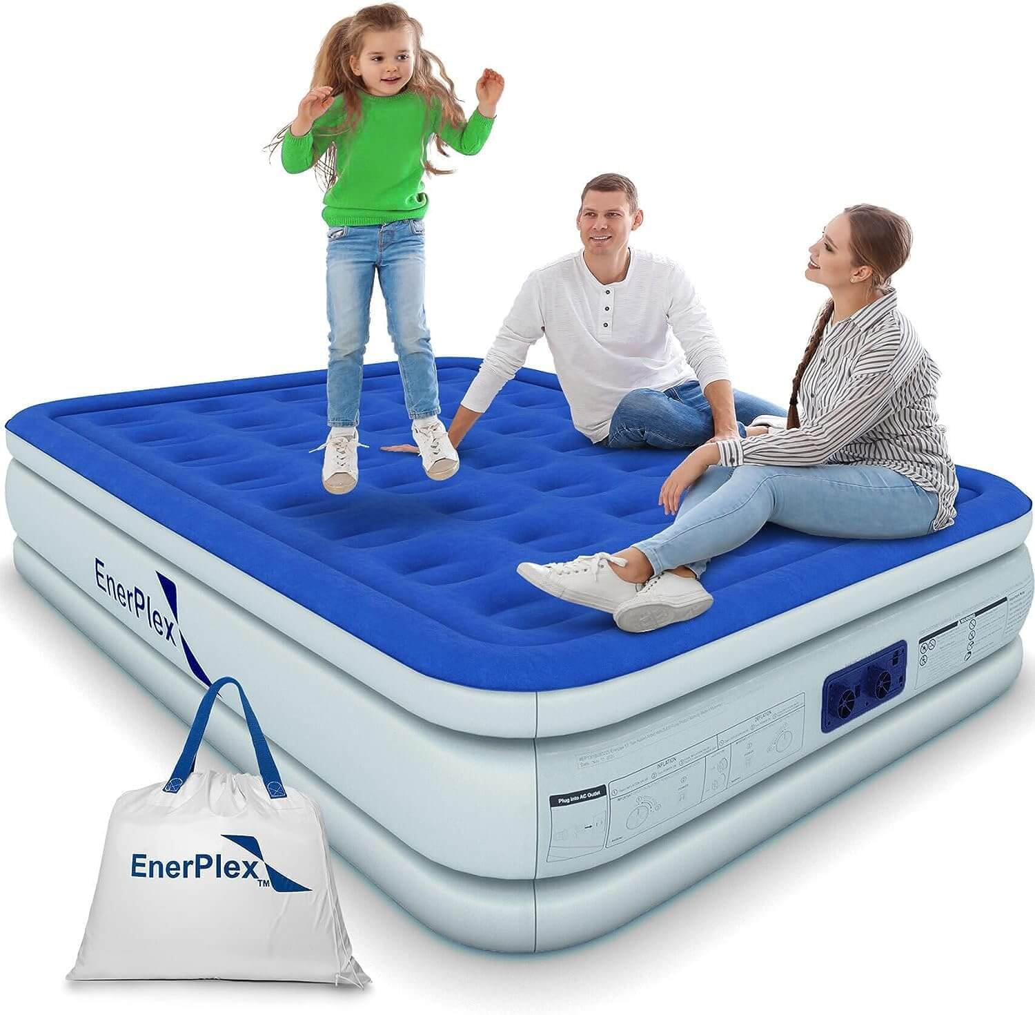 Double Height Inflatable Mattress