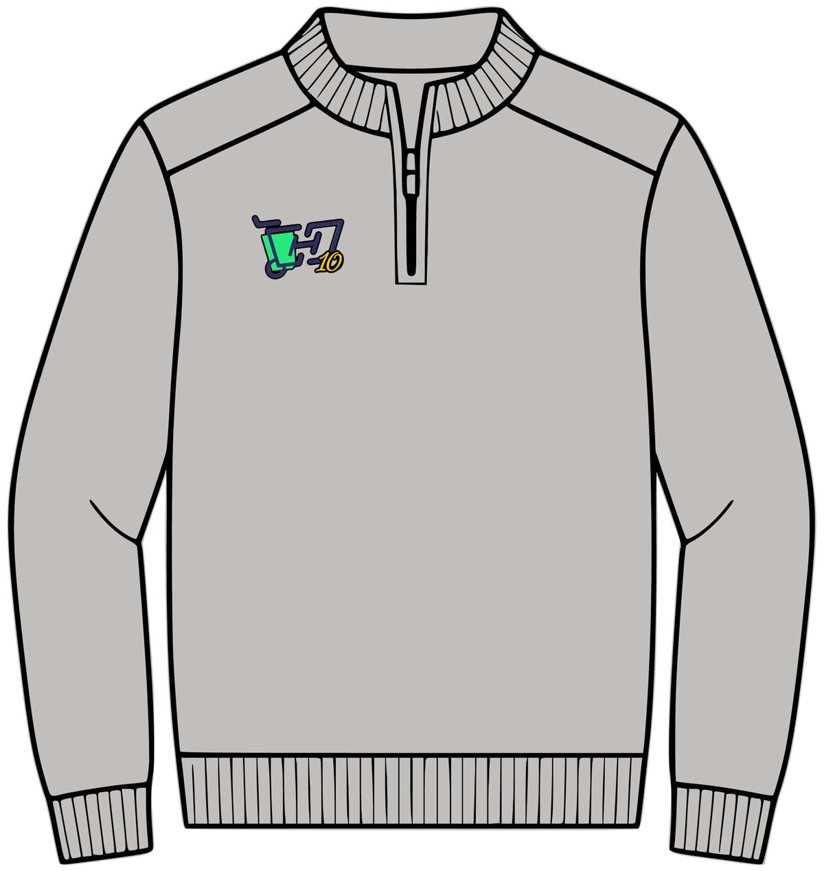 XS / Gusty Grey Heather