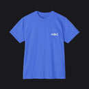 A royal blue short-sleeve crewneck pocket t-shirt with 'HOC' printed in white on the chest pocket, shown against a plain white background.