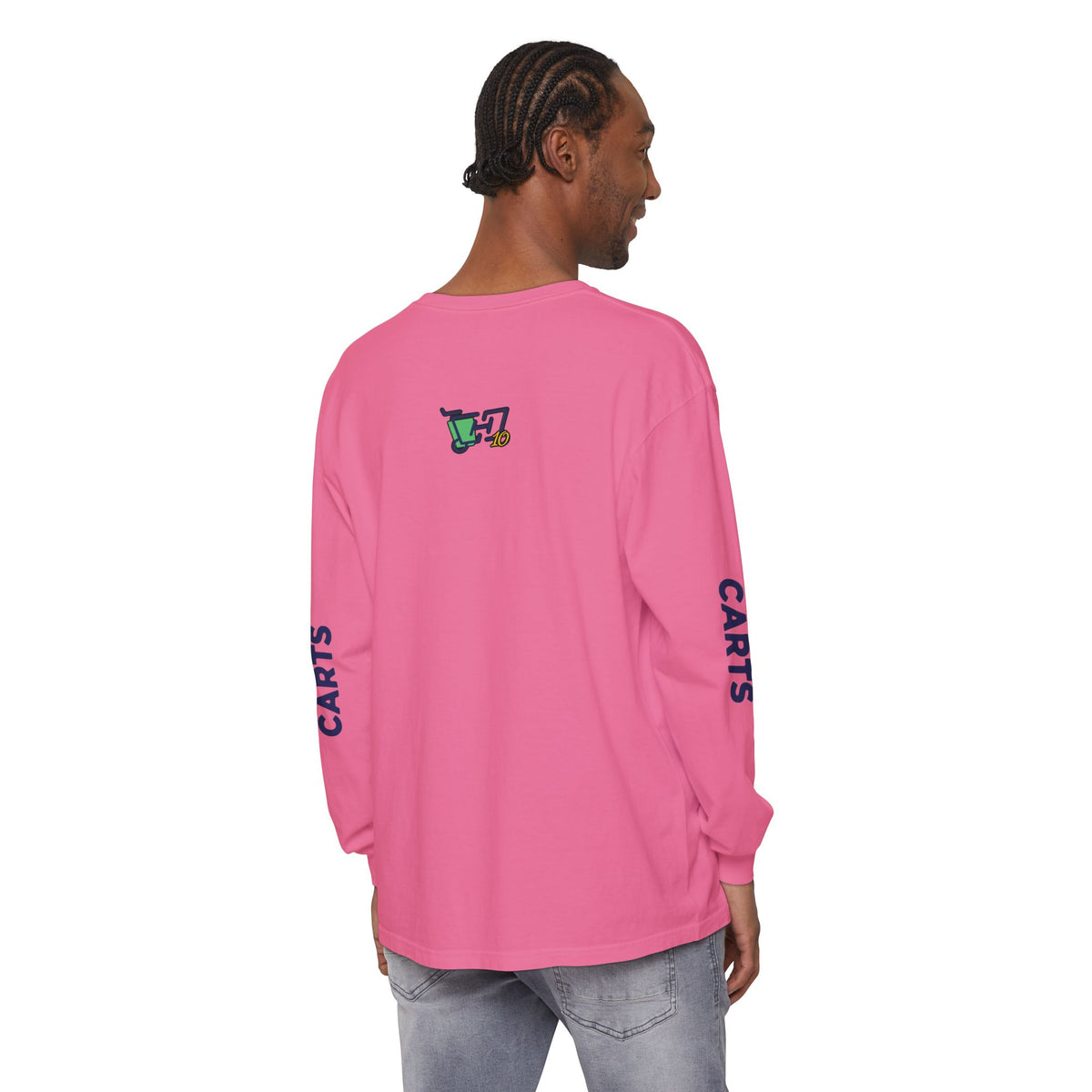 HOC 10YR 't!rep' - Unisex Garment-dyed Long Sleeve T-Shirt