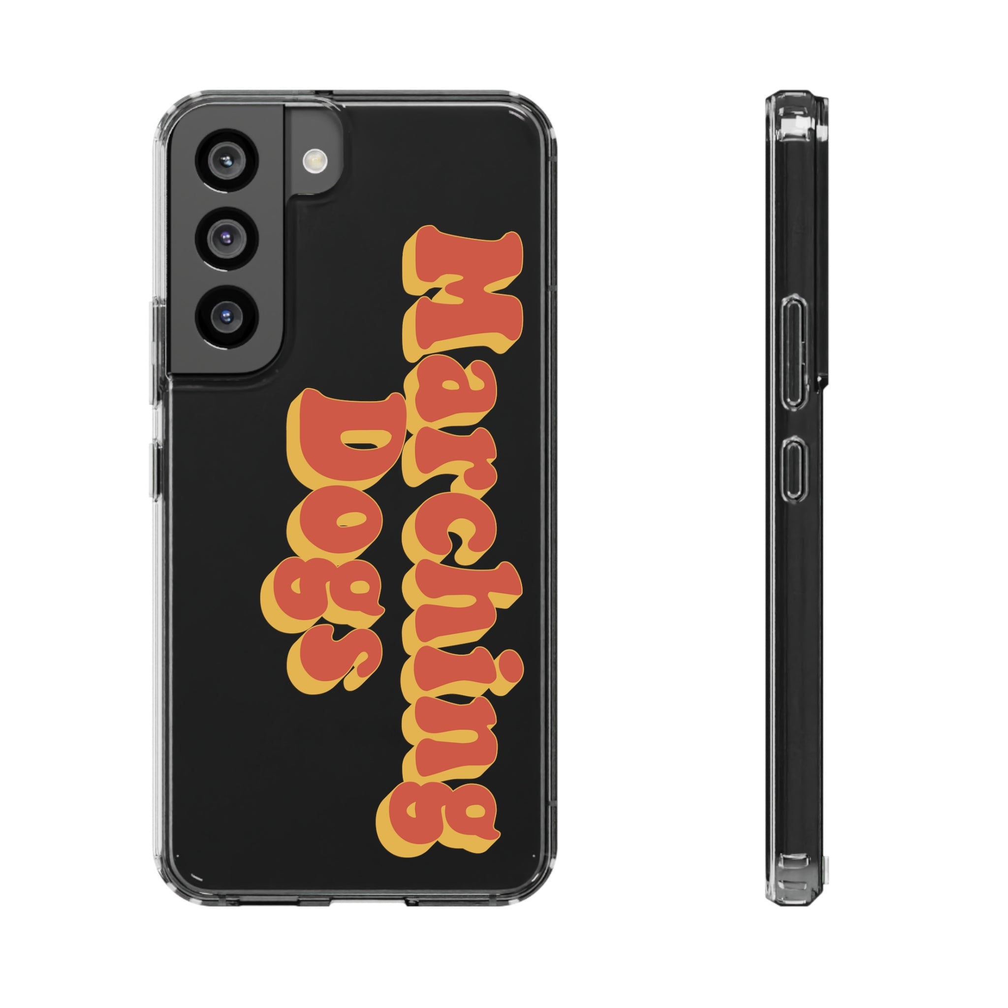 Marching Dogs (Colored) Clear Case