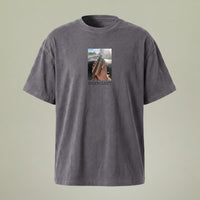 HOC 10YR 'LUCKY GLIZZY' - Unisex Vintage Mineral Washed T-Shirt
