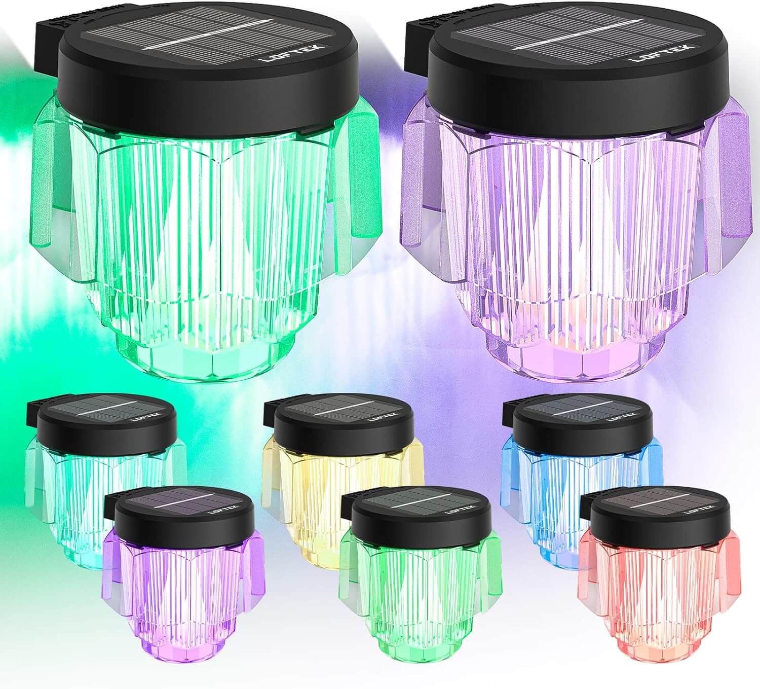 Luz solar para valla LOFTEK 