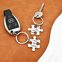 Llavero de regalo de pareja de aniversario