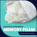 Memory Foam Pillows - Pack of 2