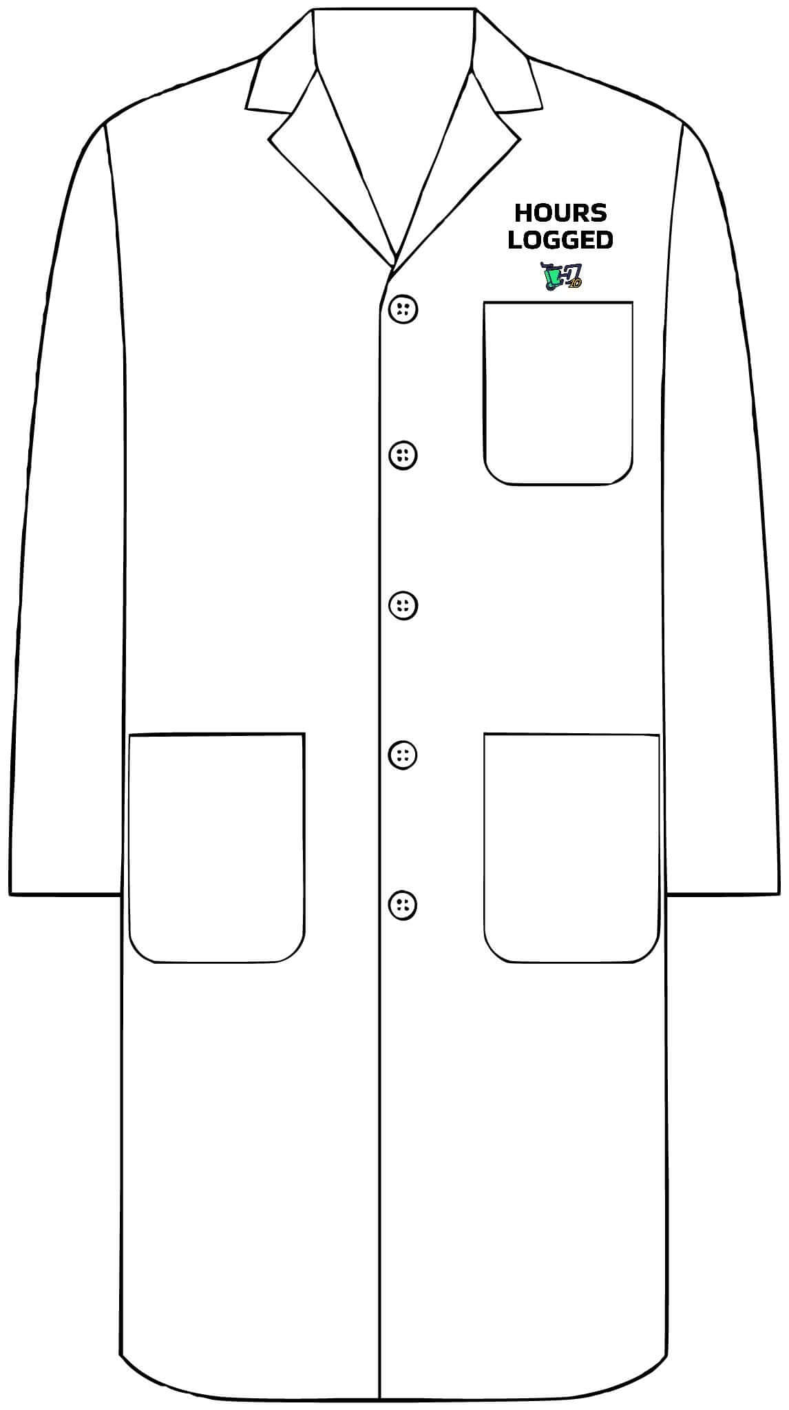 HOC 10YR 'Laboratorium' - Lab Coat