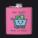 HOC BUDDY - Stainless Steel Flask, 6oz
