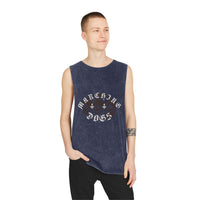 Marching Dogs "Skull n Bones" Stonewash Tank Top