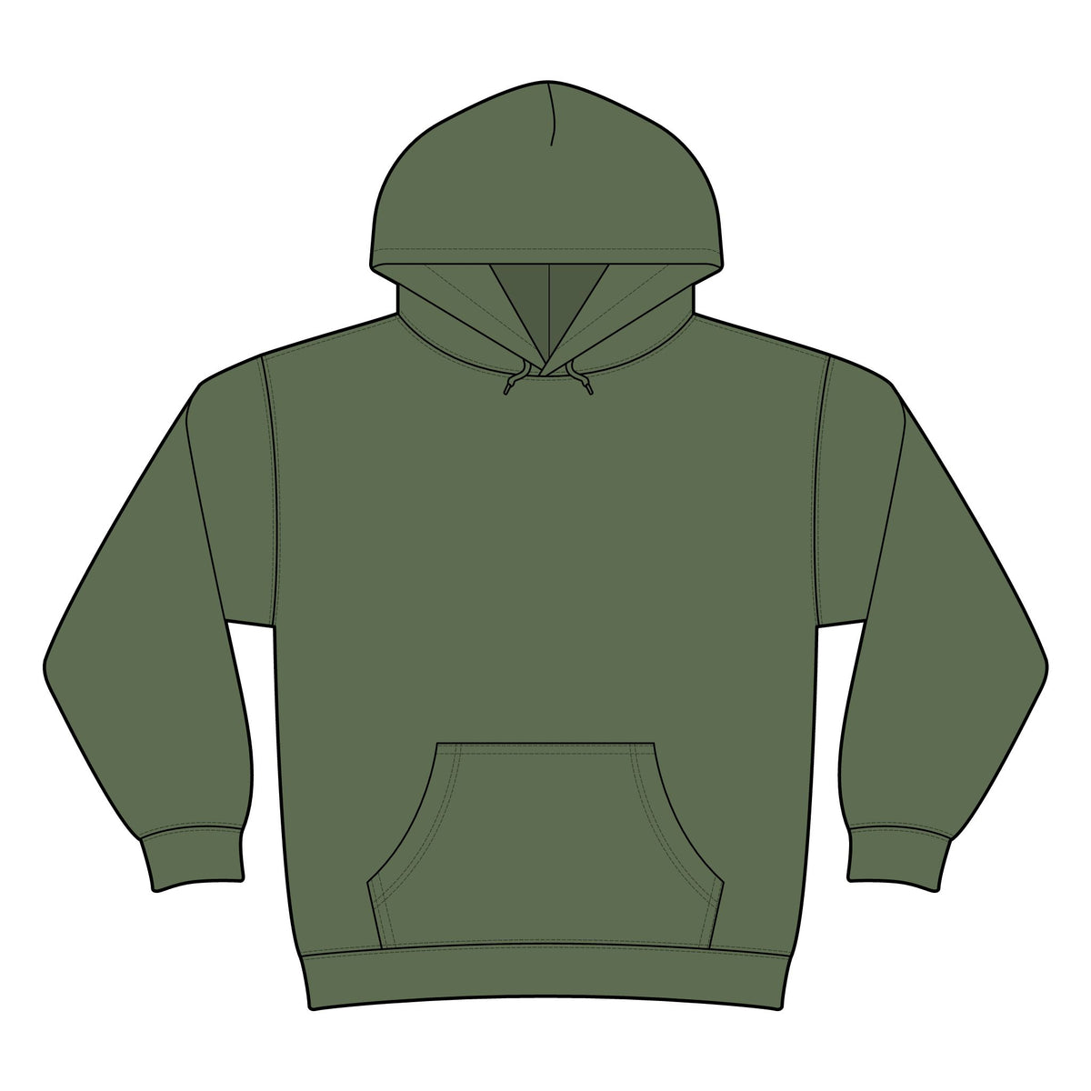 HOC 10YR - Stencil Camo Hood