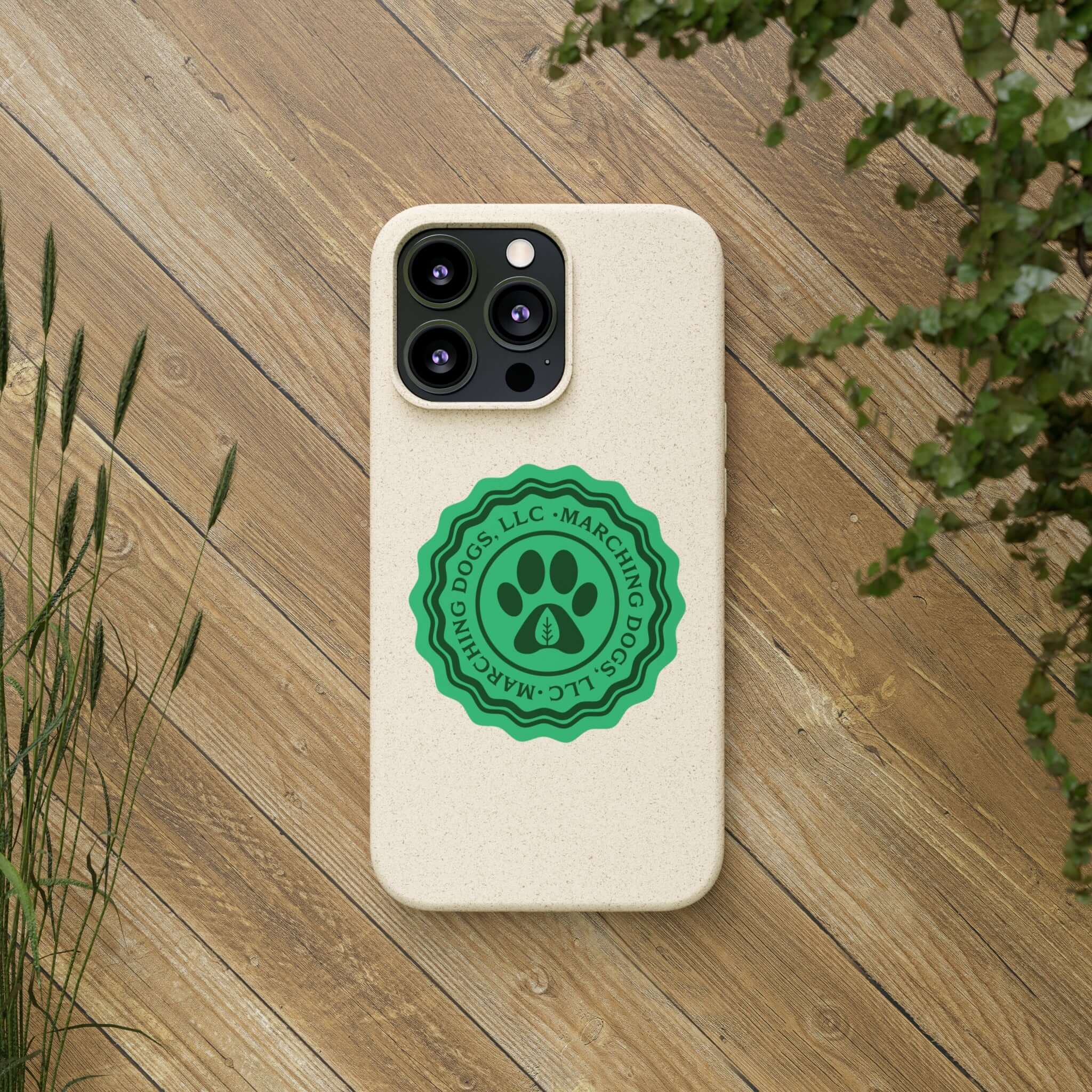 Marching Dogs ECO Biodegradable Phone Case