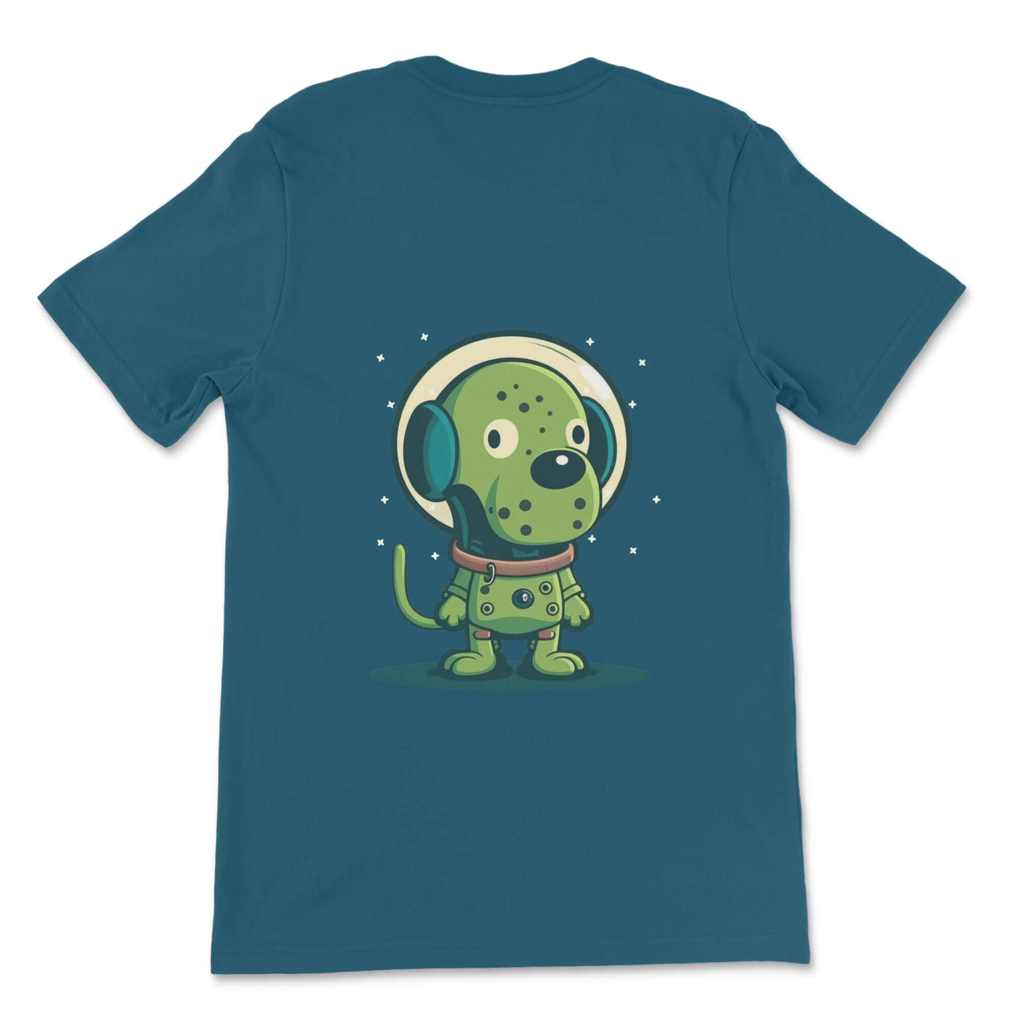 Camiseta con bolsillo 'Perro alienígena'