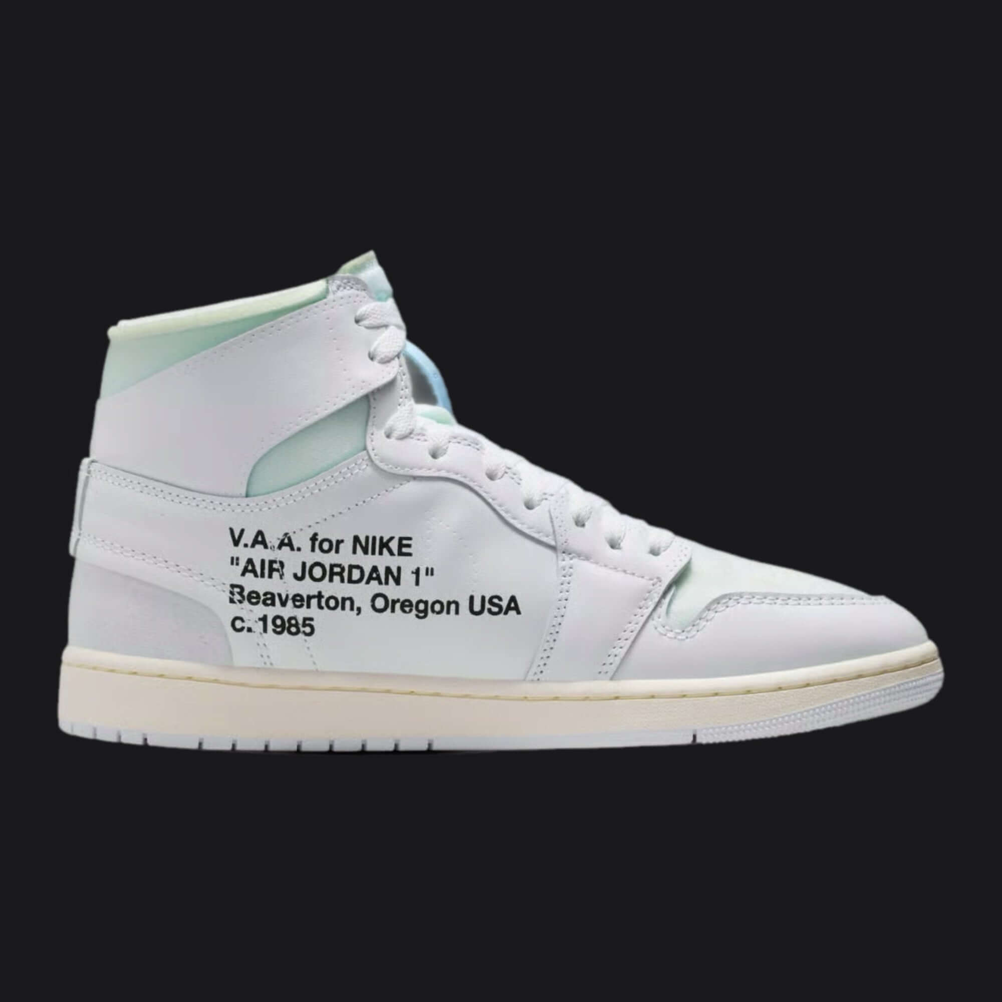 Virgil Abloh Archive x Air Jordan 1 Retro High OG 'Alaska'