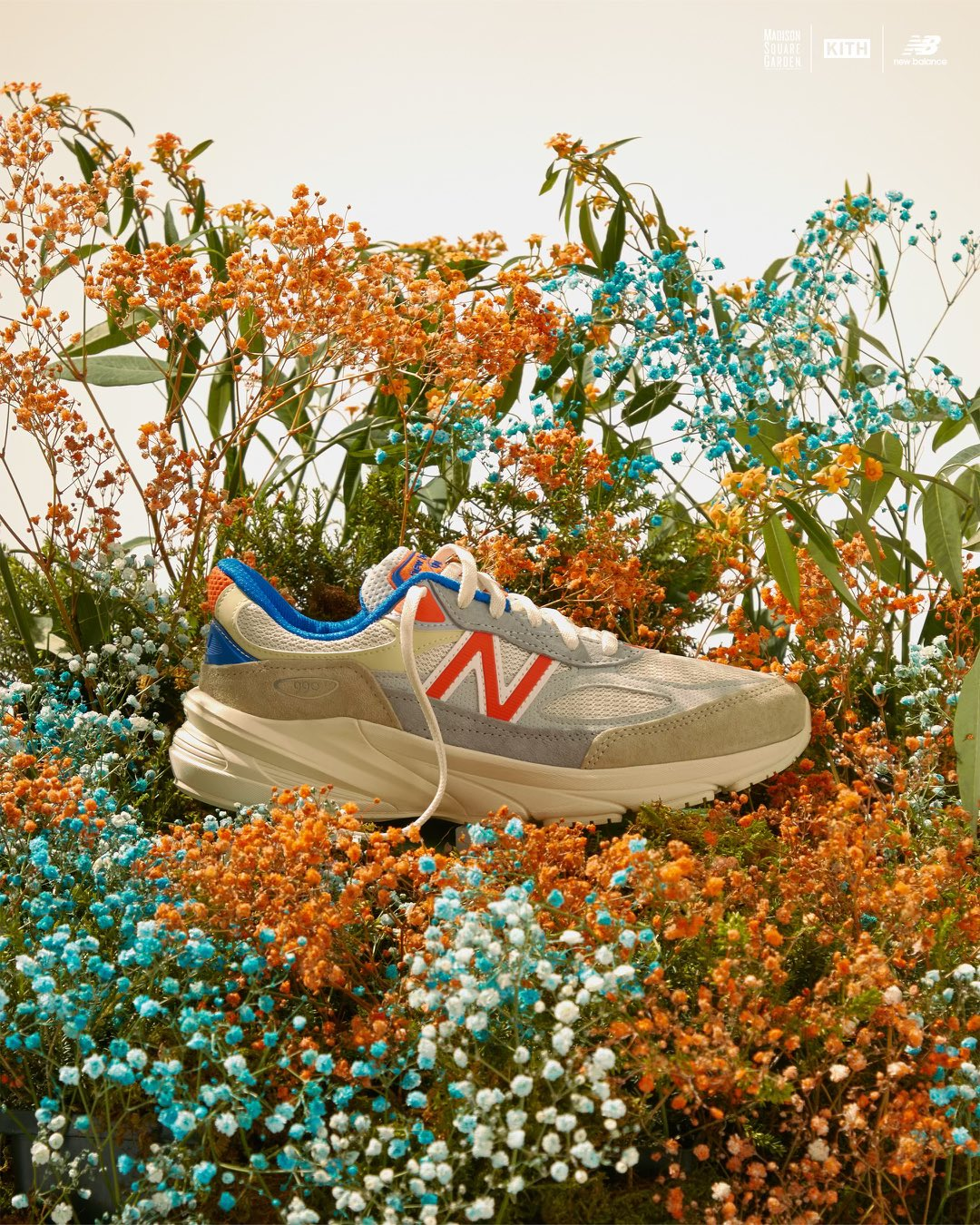 Kith x Madison Square Garden x New Balance 990v6 “Sandrift”