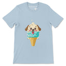 Camiseta con pecho 'Doggy Cone'