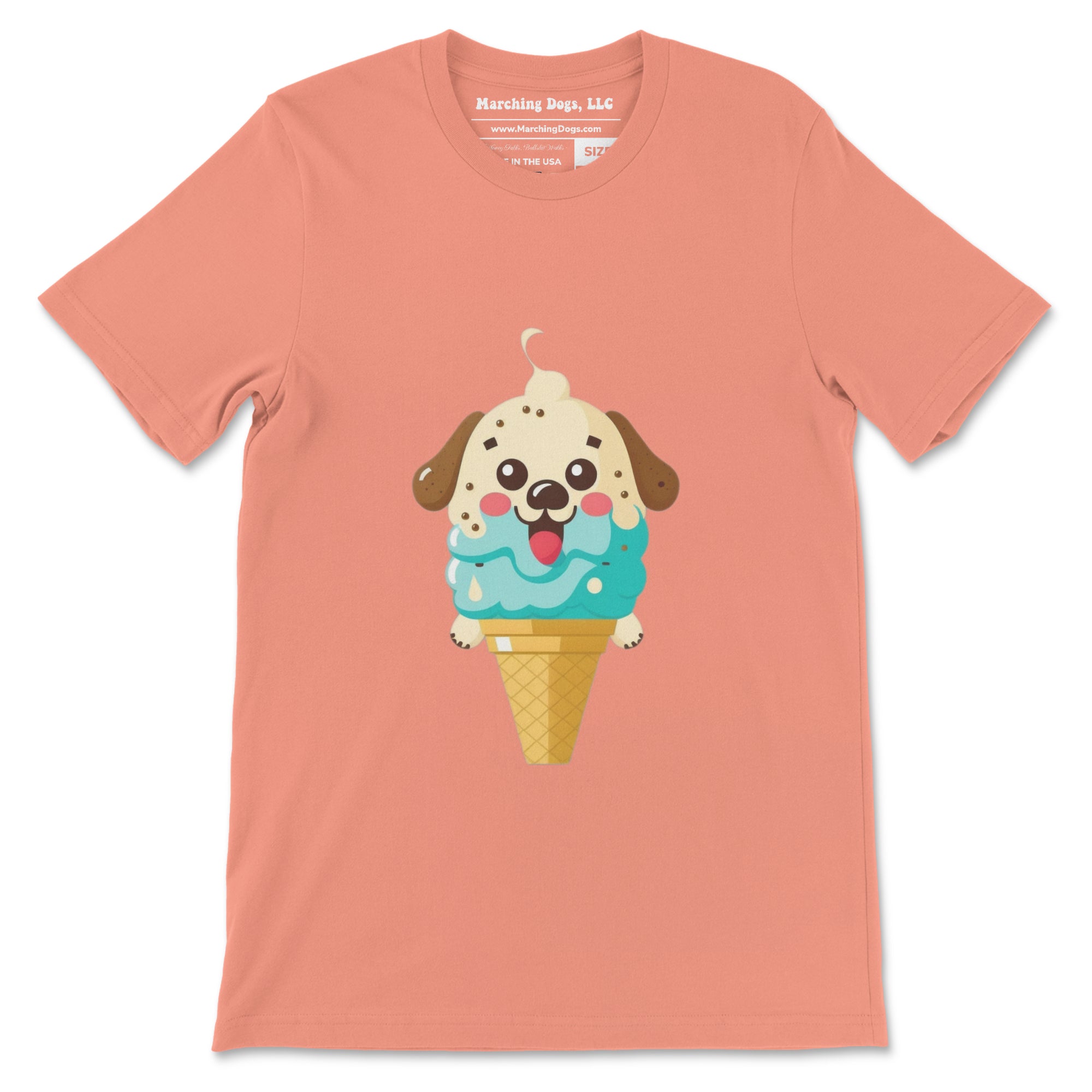Camiseta con pecho 'Doggy Cone'