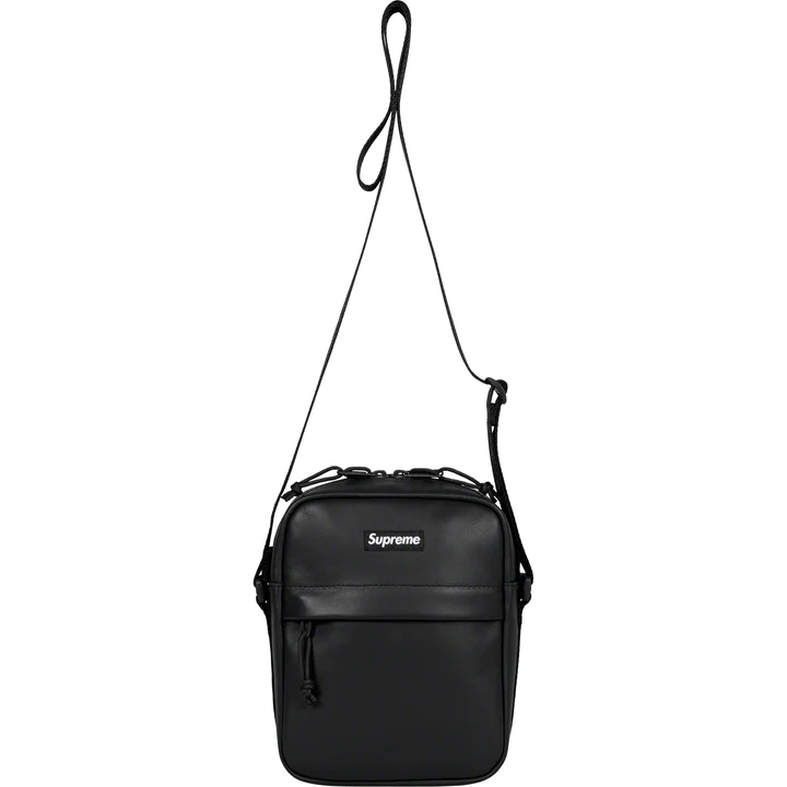 Supreme Leather Shoulder Bag