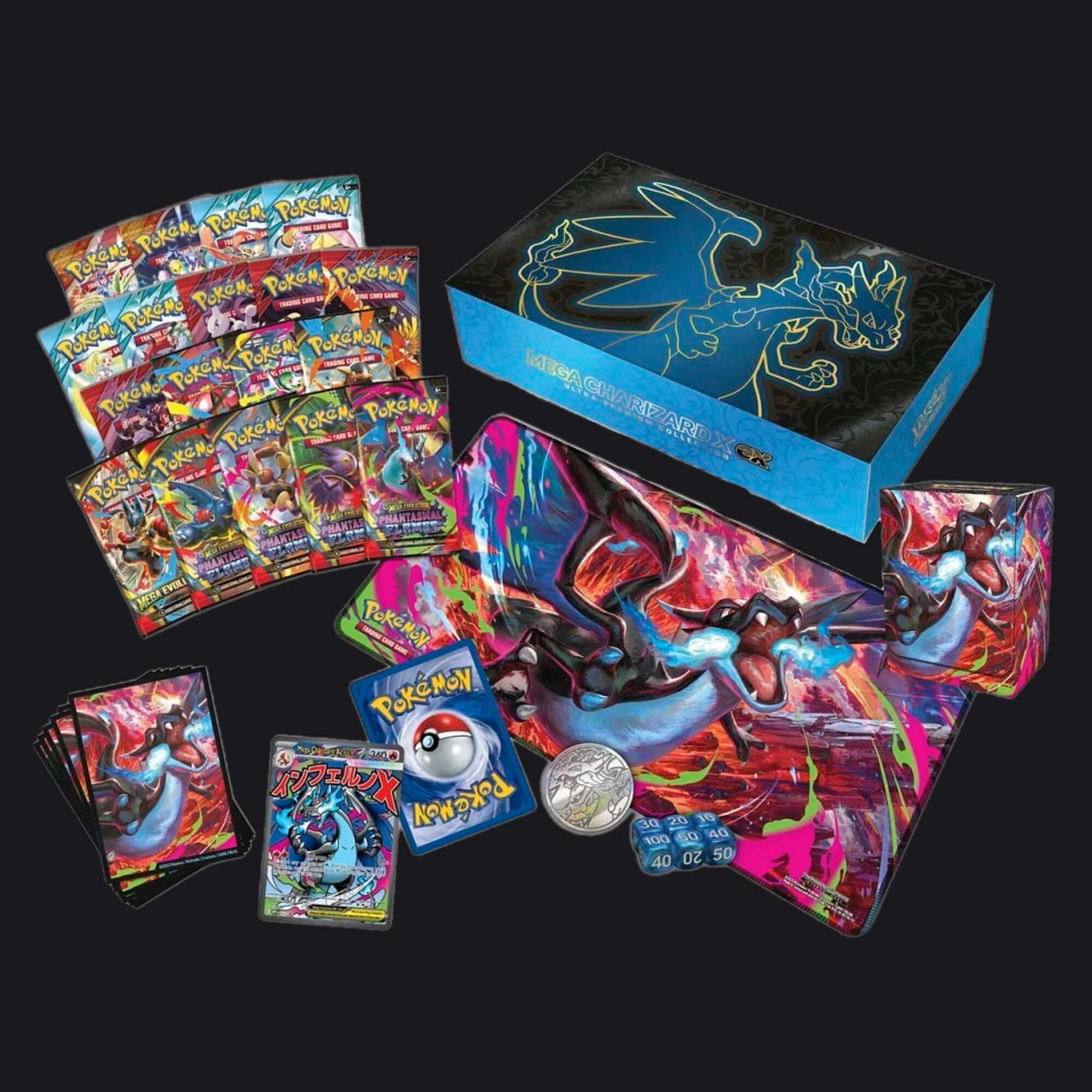 Pokemon - Mega Charizard X ex Ultra Premium Collection Pokemon - Mega Charizard X ex Ultra Premium Collection