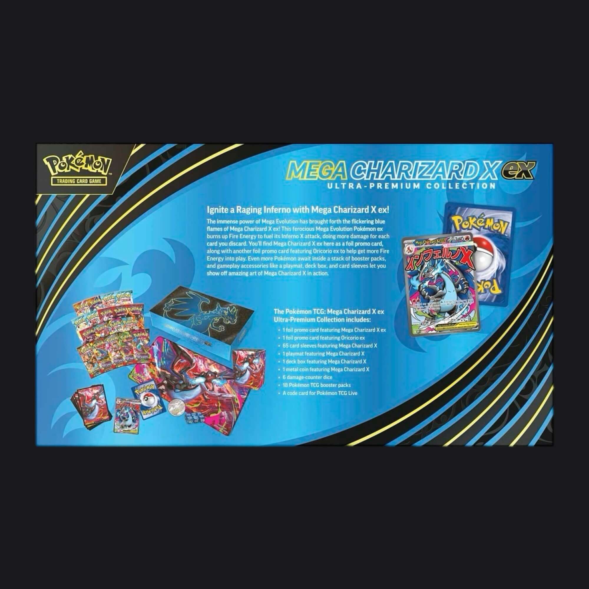 Pokemon - Mega Charizard X ex Ultra Premium Collection Pokemon - Mega Charizard X ex Ultra Premium Collection