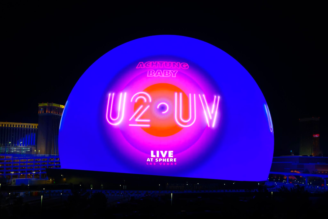 U2:UV Achtung Baby en vivo en Sphere