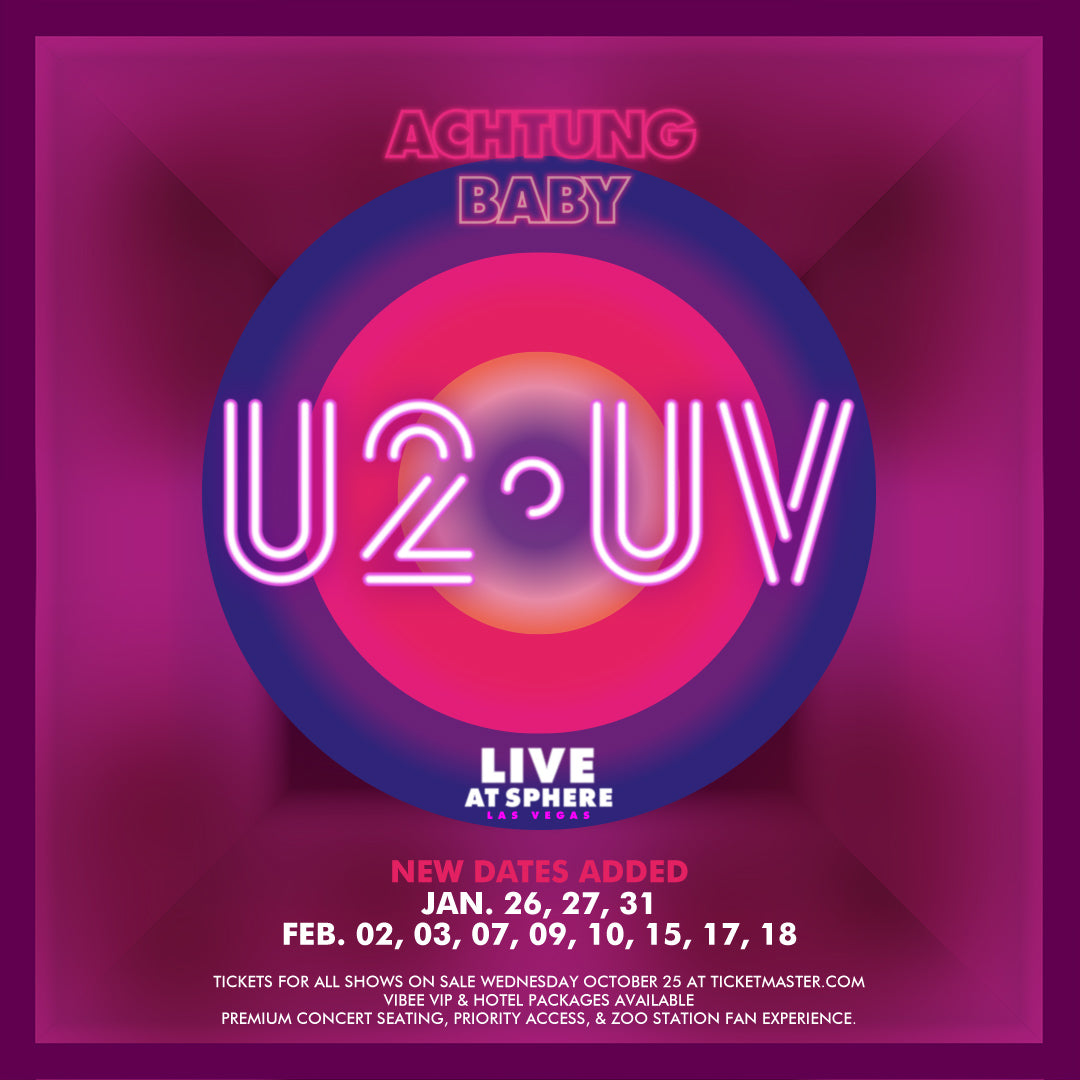U2:UV Achtung Baby Live At Sphere