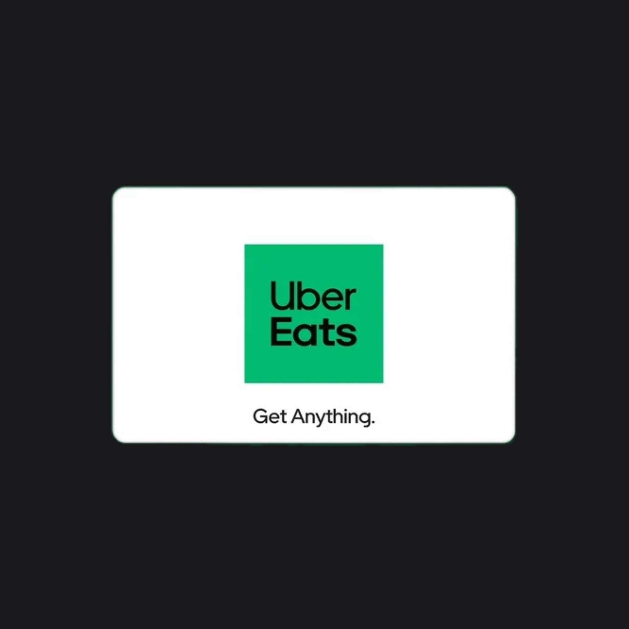 Uber Eats Gift Card